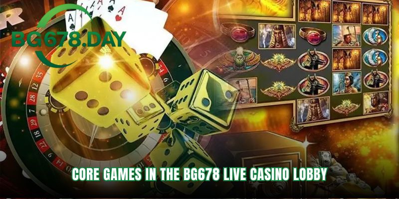 Your guide to the classic BG678 casino table games