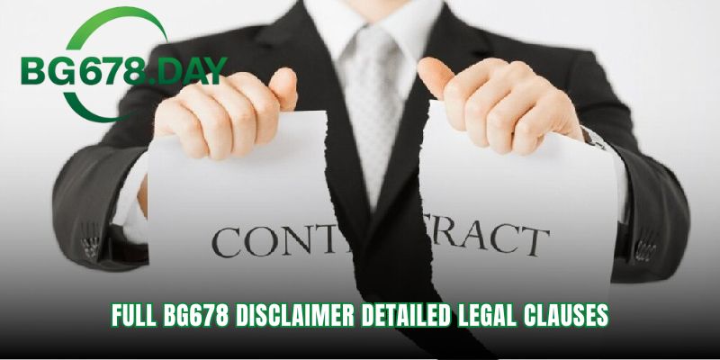 Navigating the fine print of the full bg678 disclaimer